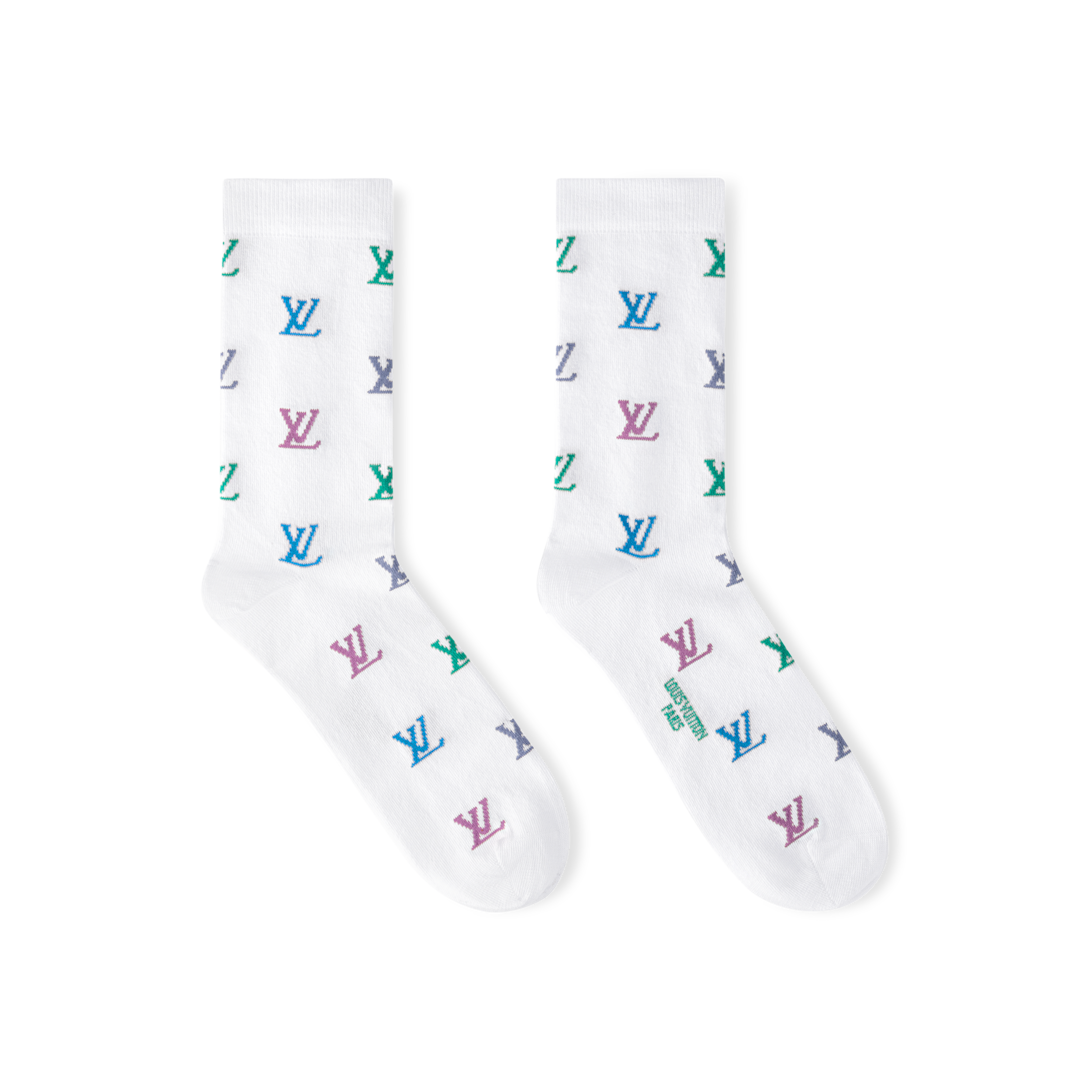 LV Blason Shading Socks S00 - Men - Accessories | LOUIS VUITTON ®